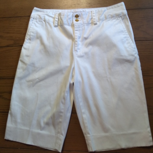 Chaps Pants - Chaps EST. 1978 Women's White Walking Shorts 8